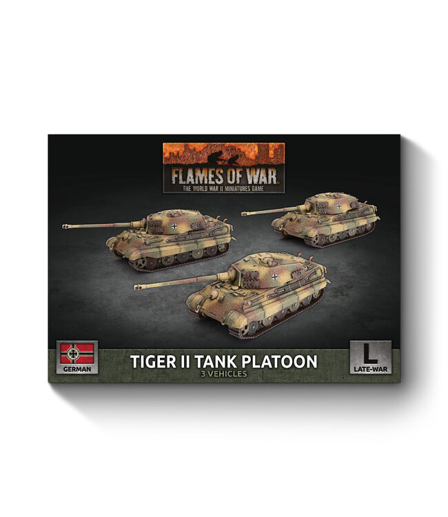 Flames of War Tiger II Tank Platoon