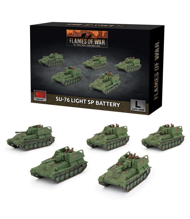 SU-76 Light SP Battery