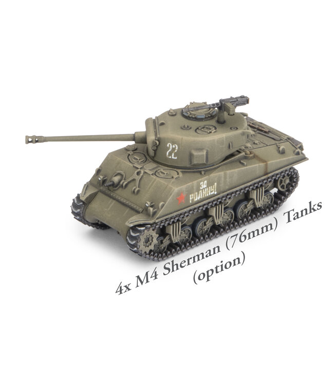 Soviet Starter Force: Soviet M4 Sherman Forward Detachment