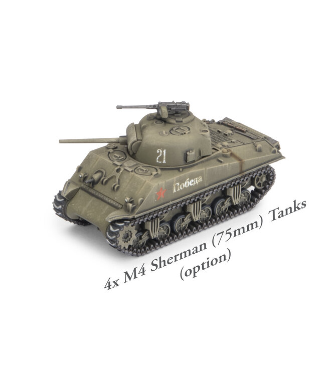 Soviet Starter Force: Soviet M4 Sherman Forward Detachment
