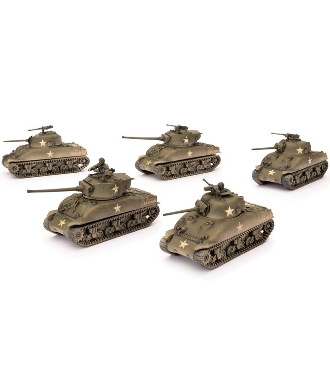 M4 Sherman Tank Platoon 75mm/76mm