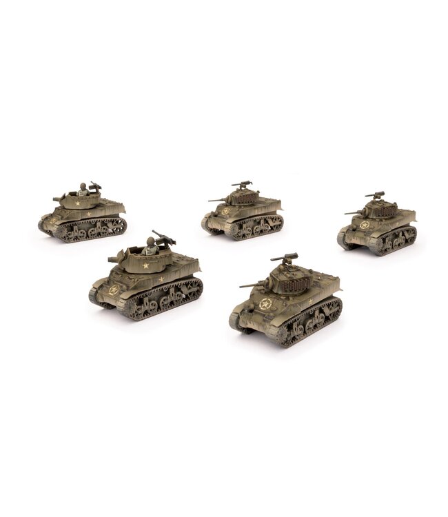 M5 Stuart Light Tank / Scott Platoon