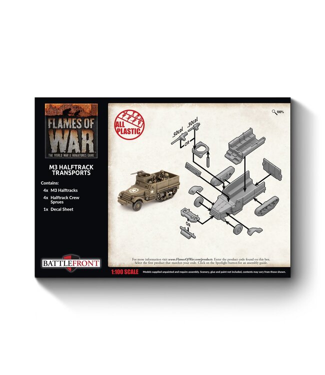 M3 Halftrack Transport Platoon