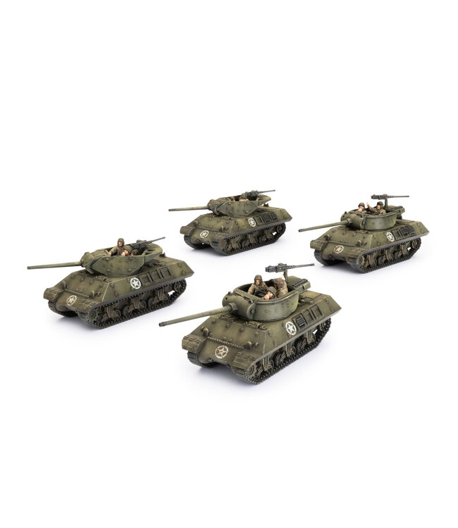 M36 and M10 Tank Destroyer Platoon
