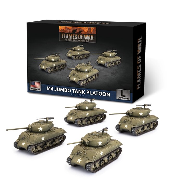 M4 Jumbo Tank Platoon