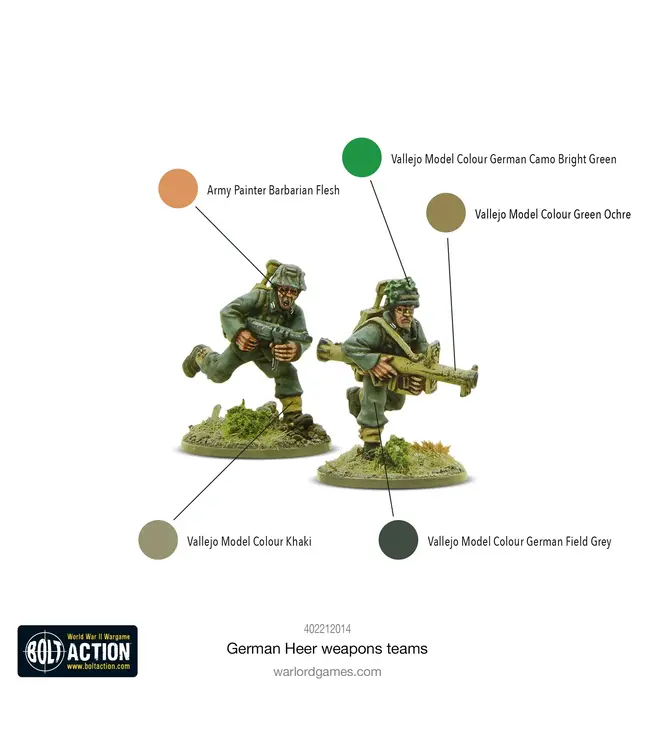 German Heer Weapons Teams