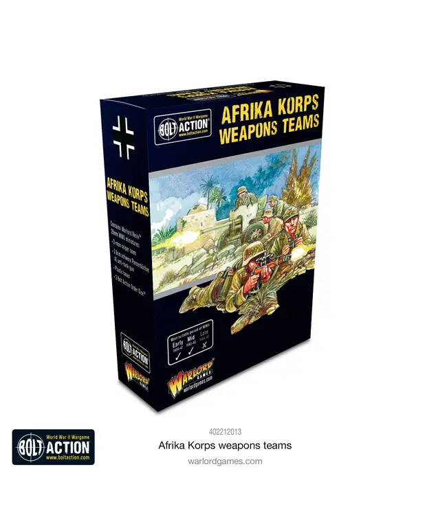 Afrika Korps weapons teams