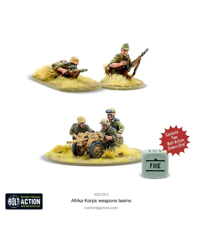 Afrika Korps weapons teams