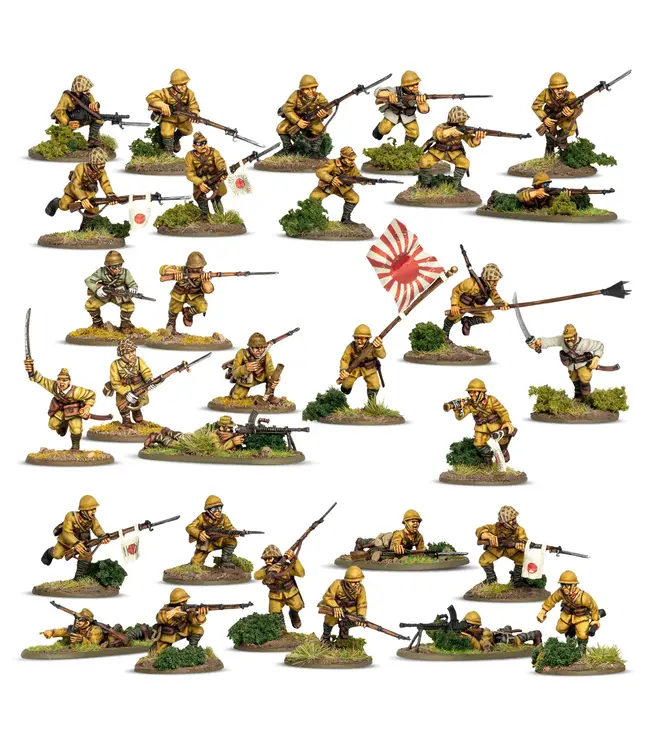 Imperial Japanese infantry