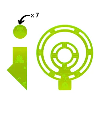 Bolt Action Bolt Action Acrylic Objective and Template Set