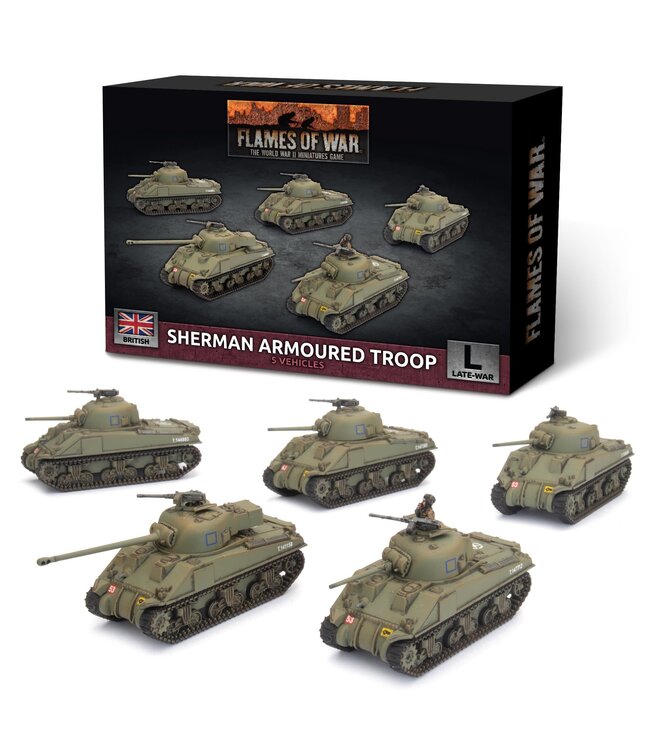 Sherman Armoured Troop