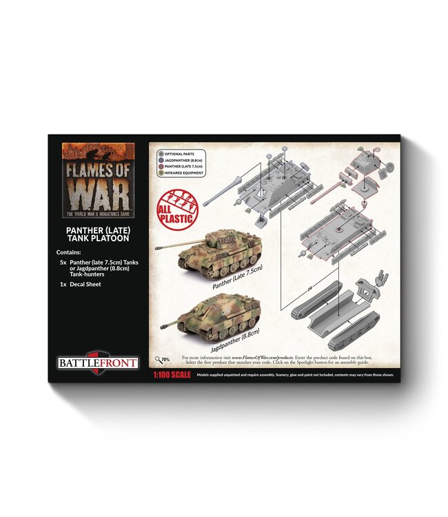 Panther Late / Jagdpanther Tank Platoon