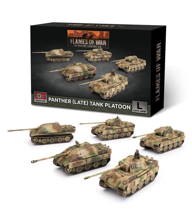 Panther Late / Jagdpanther Tank Platoon