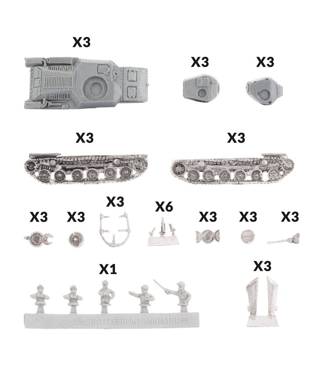 Type 97 Chi-Ha Tank Platoon