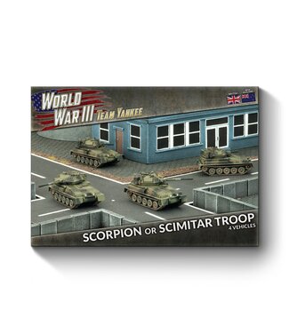 World War III Team Yankee Scorpion or Scimitar Troop