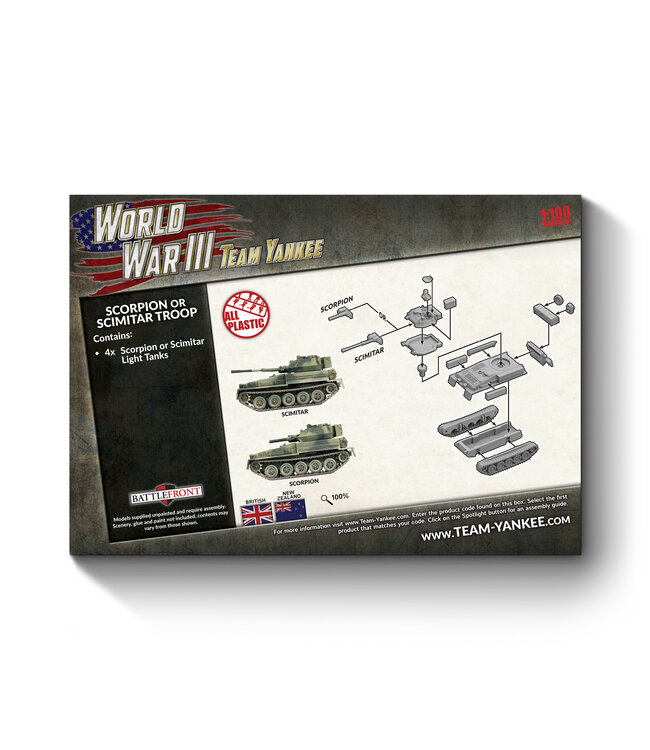 Scorpion or Scimitar Troop