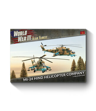 World War III Team Yankee Mi-24 Hind Helicopter Company