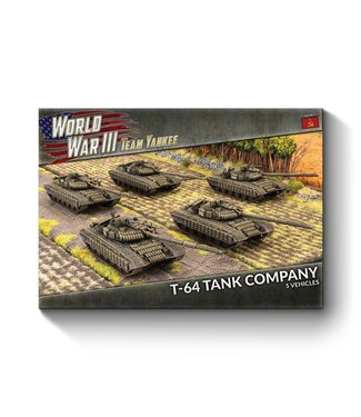 World War III Team Yankee T-64BV Tank Company