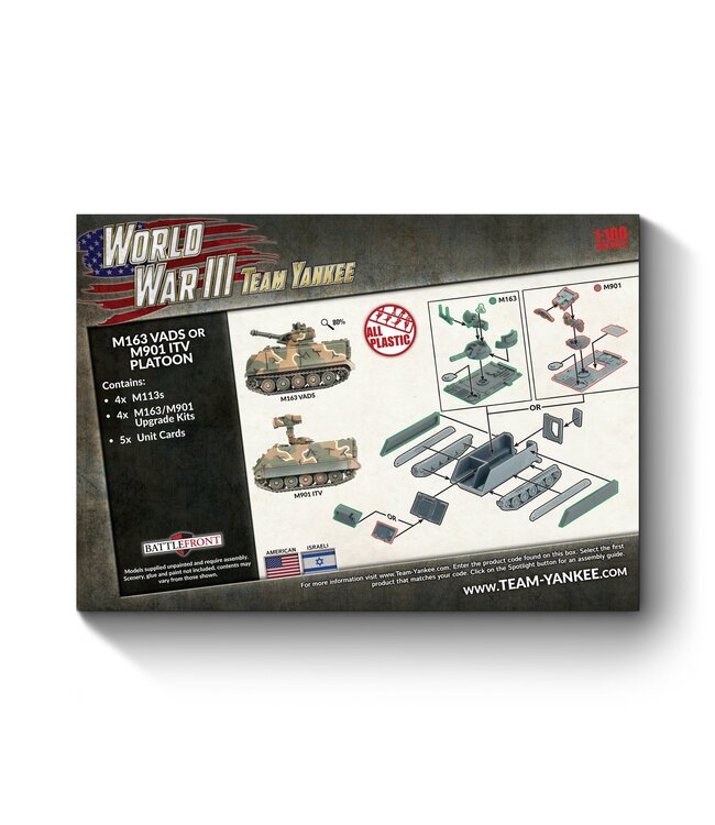M163 VADS or M901 ITV Platoon