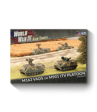 World War III Team Yankee M163 VADS or M901 ITV Platoon
