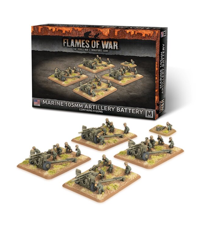 Marine 105mm Artillery Battery