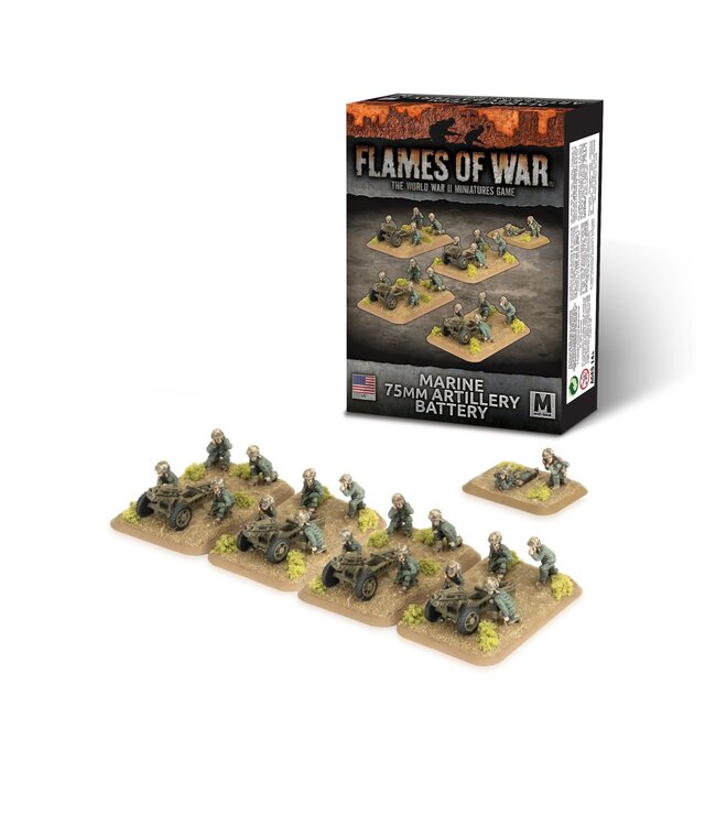 Marine 75mm Artillery Battery