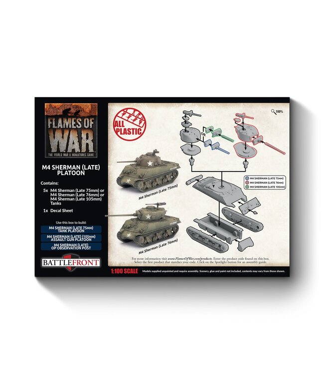 M4 Sherman (Late) Tank Platoon