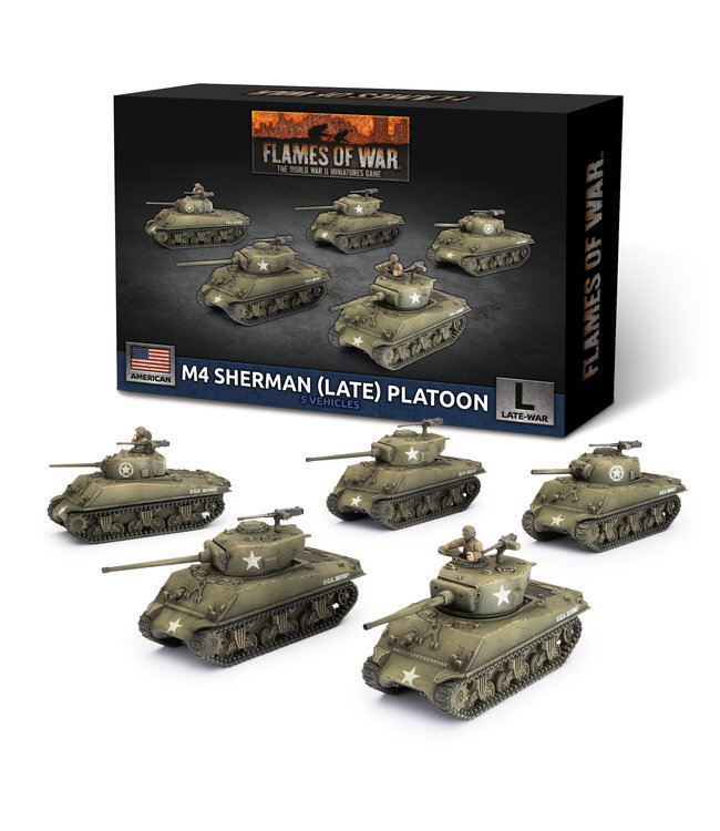 M4 Sherman (Late) Tank Platoon