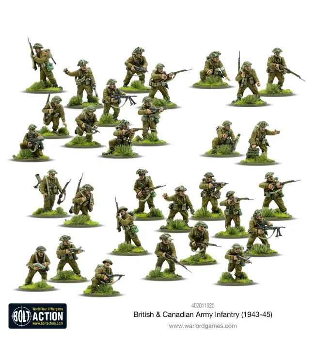 British & Canadian Army infantry (1943-45)