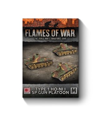Flames of War Type 1 Ho-Ni 1 SPG Platoon