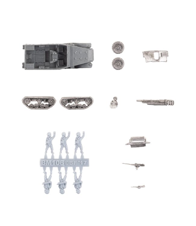 Marine 75mm SPM Self-propelled Gun Platoon
