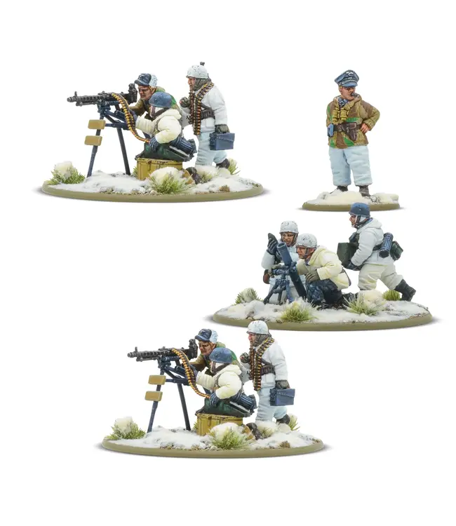 Winter Fallschirmjäger Heavy Weapons Platoon