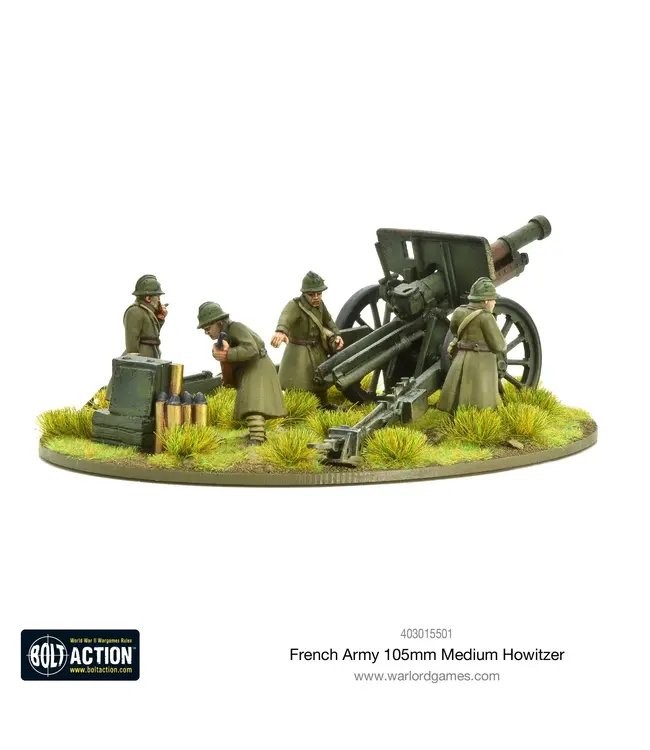 French Army 105mm medium howitzer