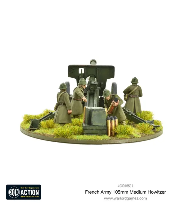 French Army 105mm medium howitzer