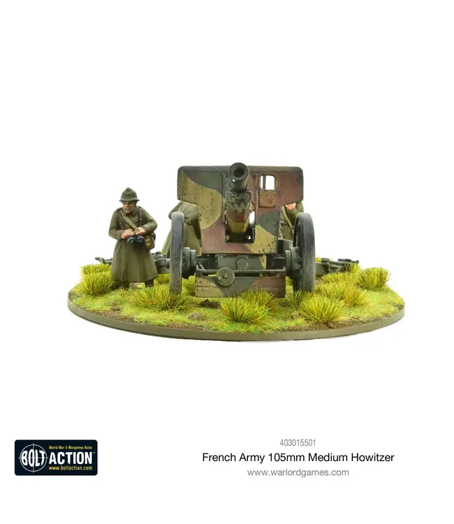 French Army 105mm medium howitzer