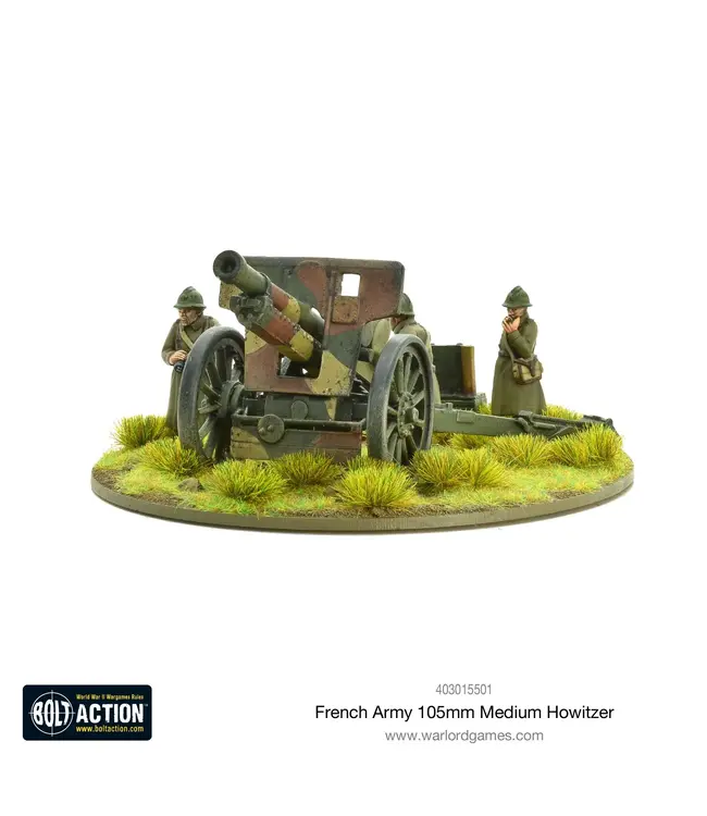 French Army 105mm medium howitzer