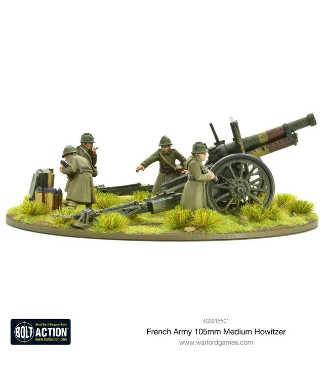 French Army 105mm medium howitzer