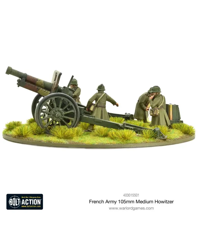 French Army 105mm medium howitzer