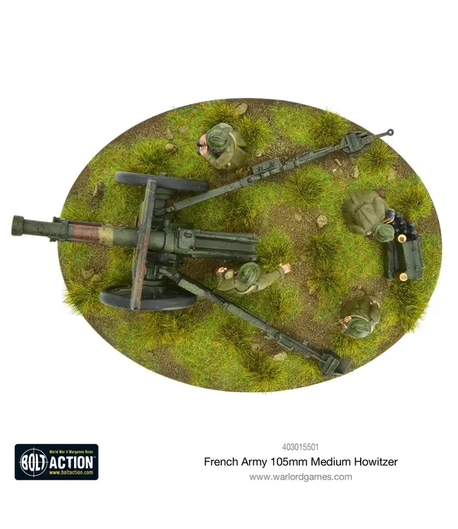 French Army 105mm medium howitzer