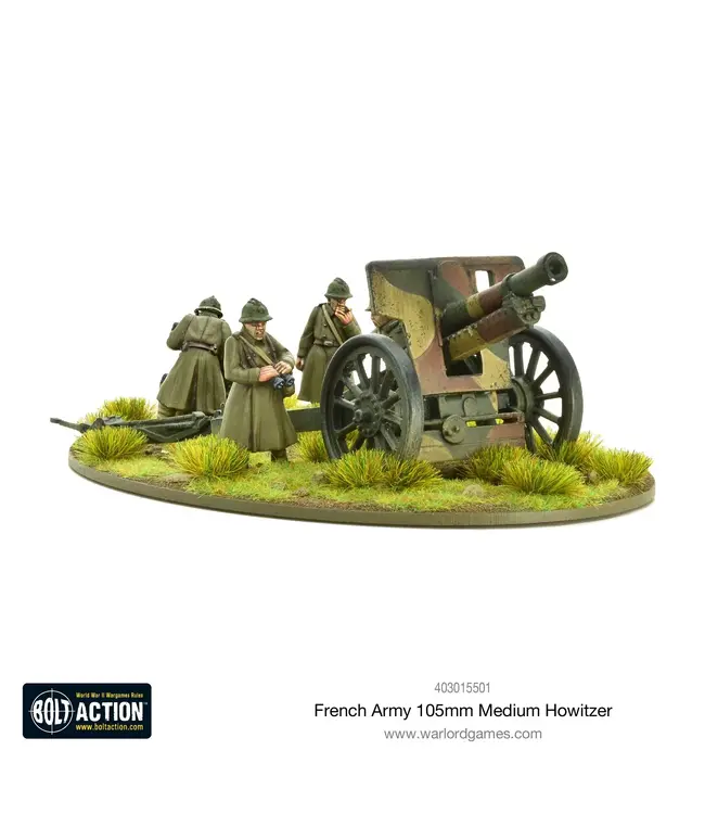 French Army 105mm medium howitzer