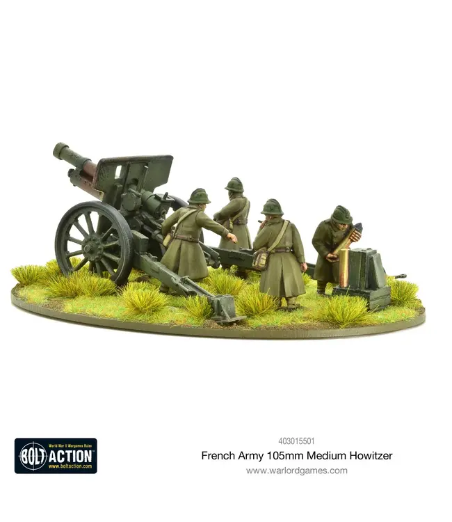 French Army 105mm medium howitzer