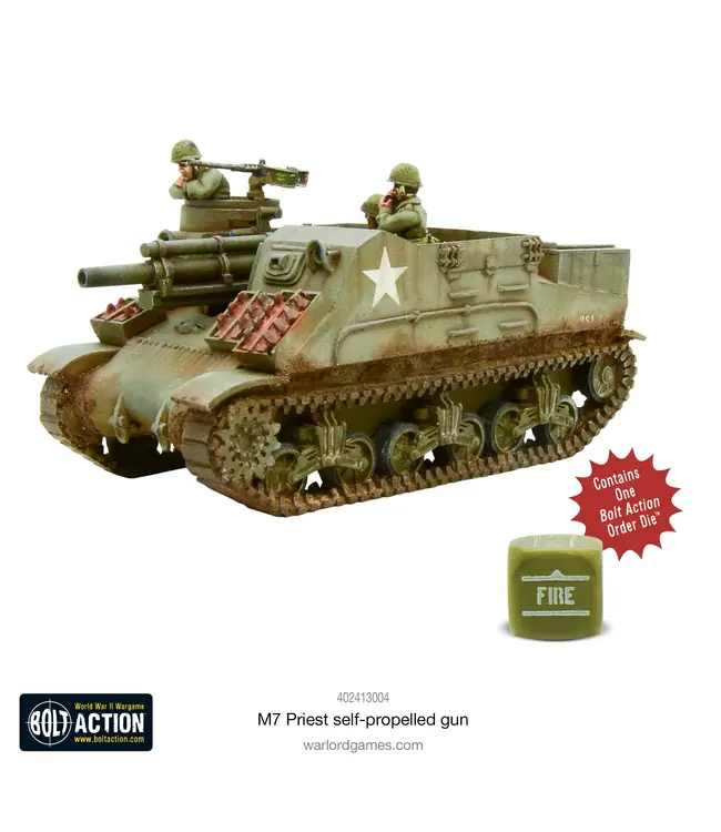 M7 Priest self-propelled gun
