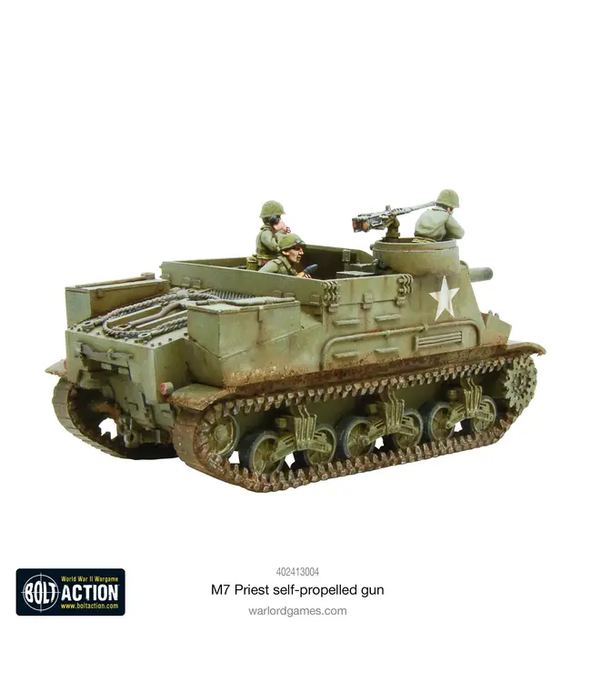 M7 Priest self-propelled gun