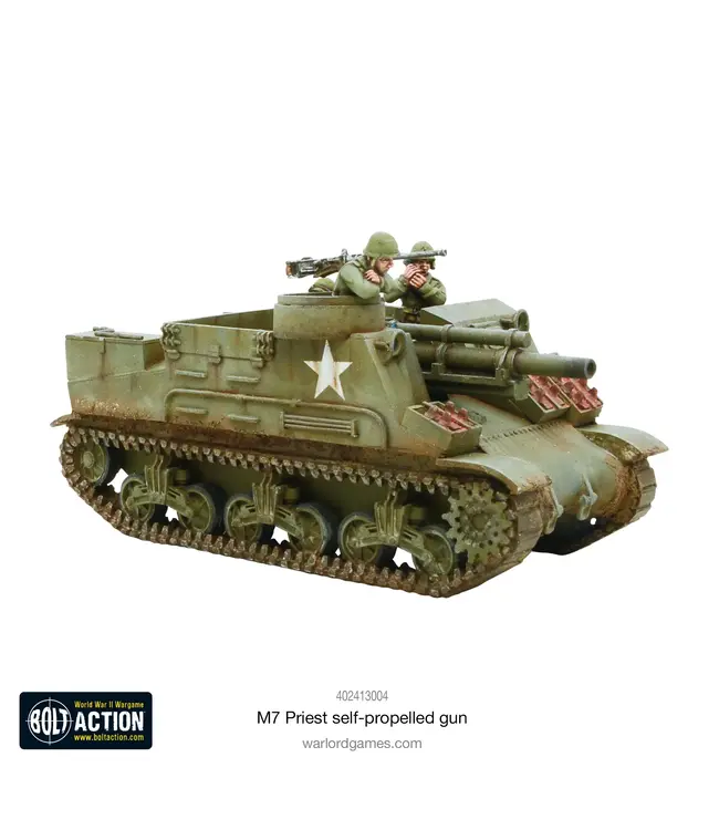 M7 Priest self-propelled gun