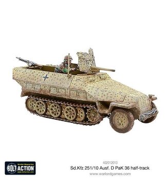 Bolt Action Sd.Kfz 251/10 ausf D (37mm Pak) Half Track