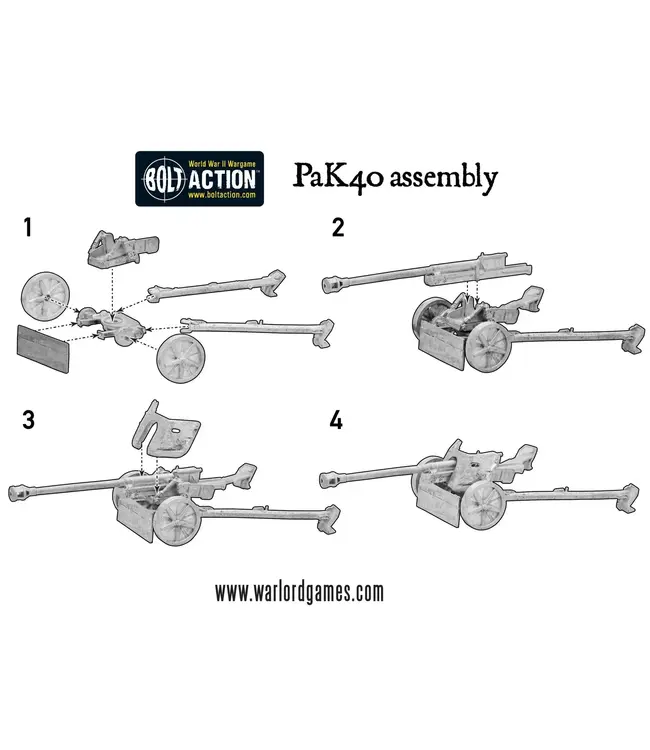 German Heer 75mm Pak 40 anti-tank gun (Winter)
