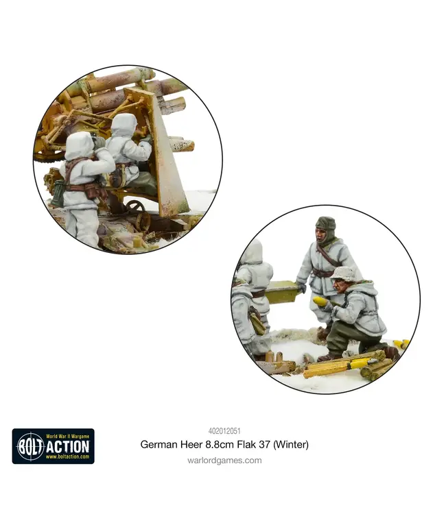 German Heer 8.8cm Flak 37 (Winter)