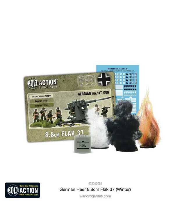 German Heer 8.8cm Flak 37 (Winter)