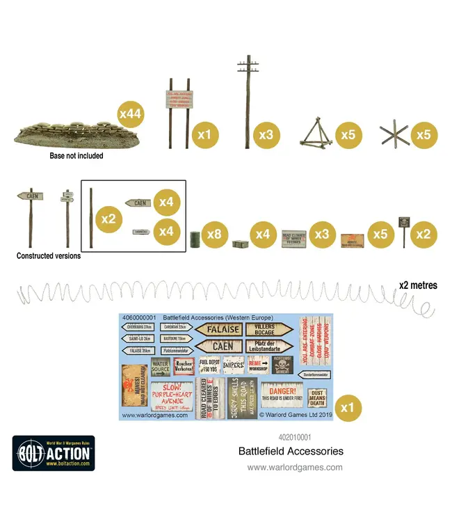 Bolt Action Battlefield Accessories