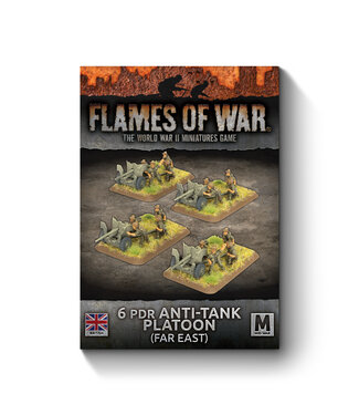 Flames of War 6pdr Anti-tank Platoon (Far East)